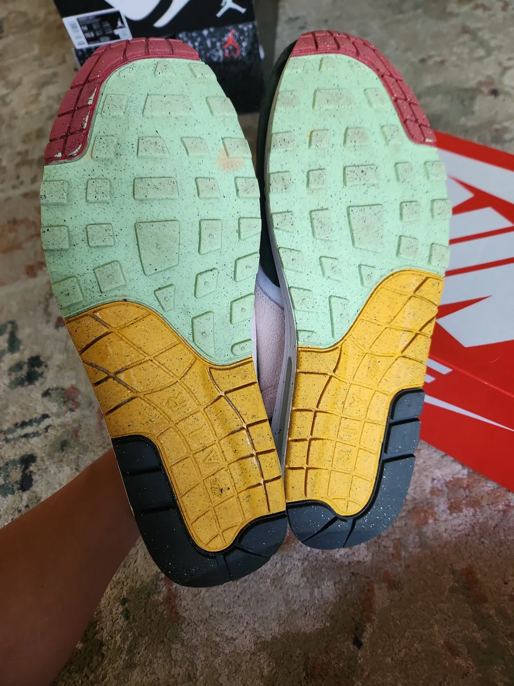 Size 14 - Nike Air Max 1 Easter With Box